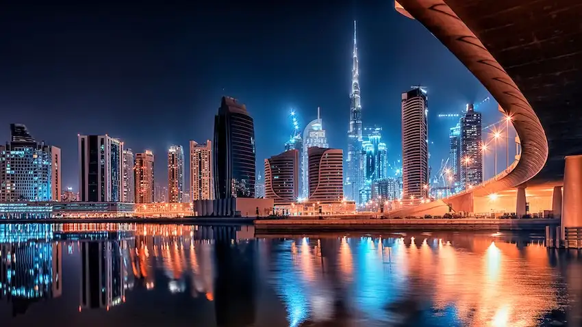 uae city view image